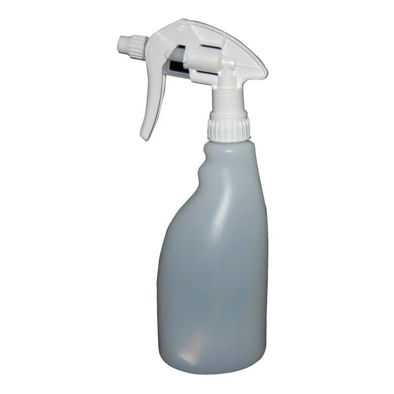 Bottiglia spray neutro 0,5 L, flacone spray bianco senza impronta | Pacchetto (1 pezzo)