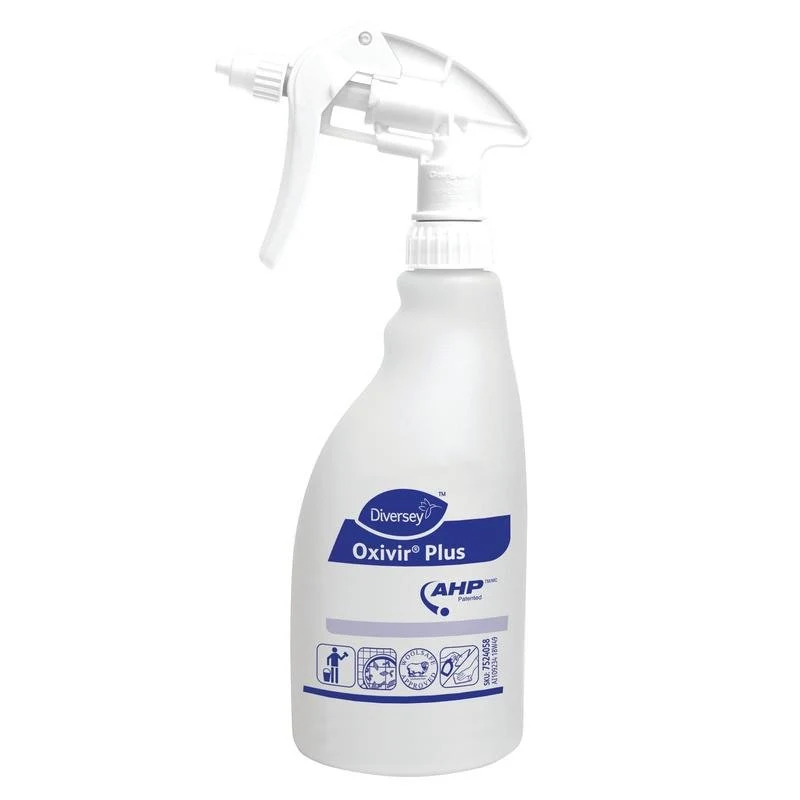 Bottiglia vuota per oxivir plus, 500 ml di bottiglie vuote per oxivir più jflex | Bottiglia (1 pezzo)