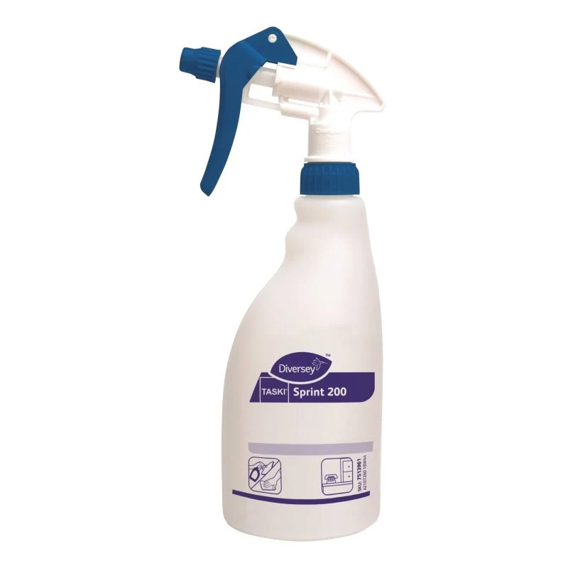 Trigger Spray Bottle Sprint 200, Bottle Refila Bottle 200, Blauer Sprühkopf (0,5L) | Bottiglia (1 pezzo)