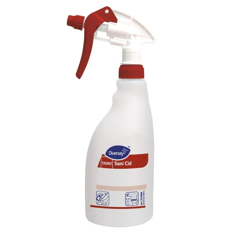 Articoli in esaurimento: flacone spray a pompa Sani Cid, flacone di ricarica Sani Cid, flacone spray a pompa con schiuma bianca (0,5 L) | Flacone (1 pezzo)