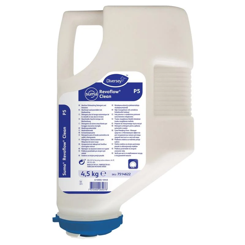 Suma Revoflow Clean P5, detergente per acqua dura, cloro | Cartring (4500 g)