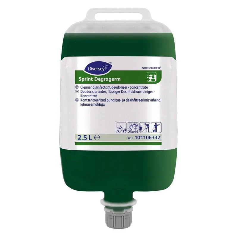 Sprint DeGragerm QS, detergente per disinfezione e deodoratore per le tempeste | BASS (2500 L)