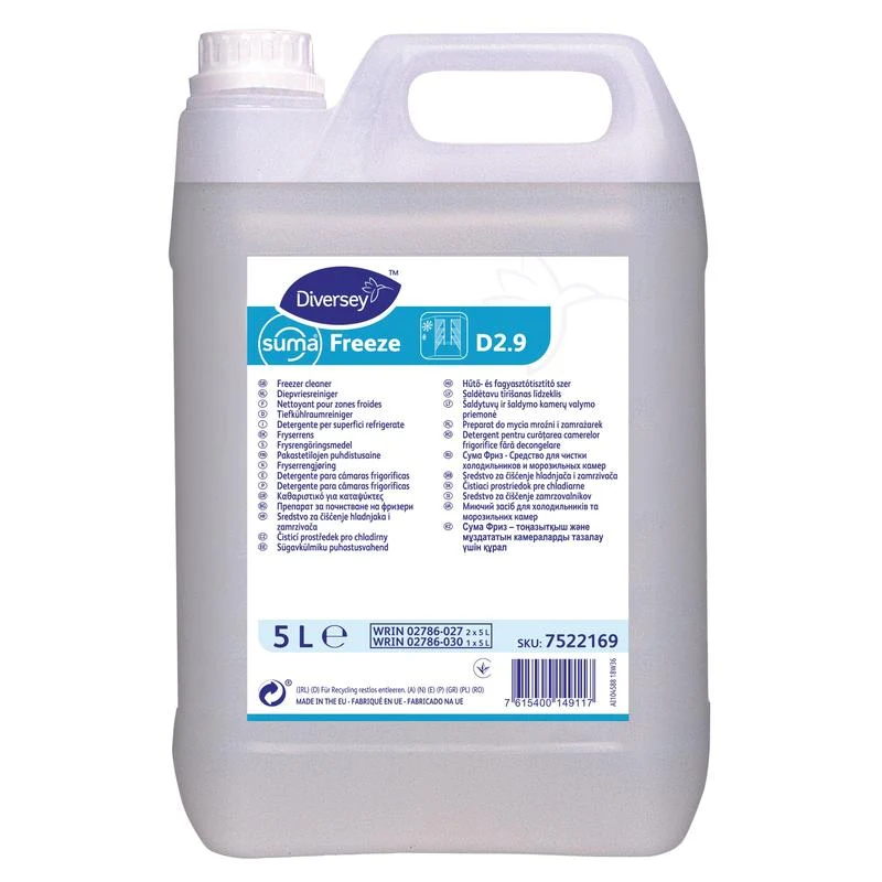 SUMA Freeze D2.9, Cleaner della stanza congelata | Contenitore (5 L)