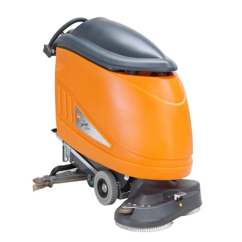Taski swingo 1650 li-ion, grande macchina per aspirazione per scarpe di follow-up con doppio pennello, 2x13 pollici, incl. Batterie di li-ioni di 3x50Ah | Pacchetto (1 pezzo)