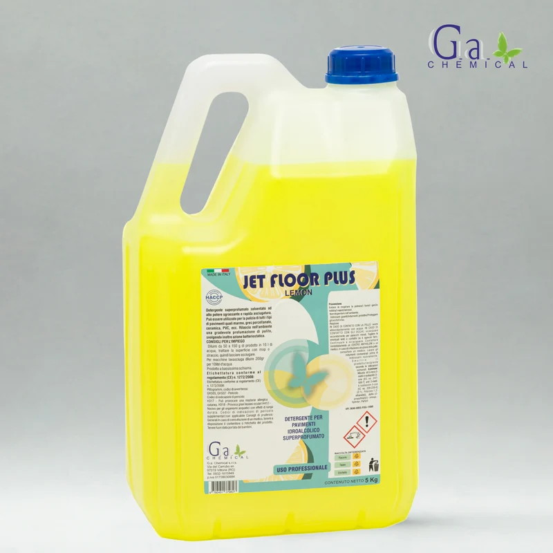 JET FLOOR PLUS - Detergente per pavimenti idroalcolico super profumato - 5kg