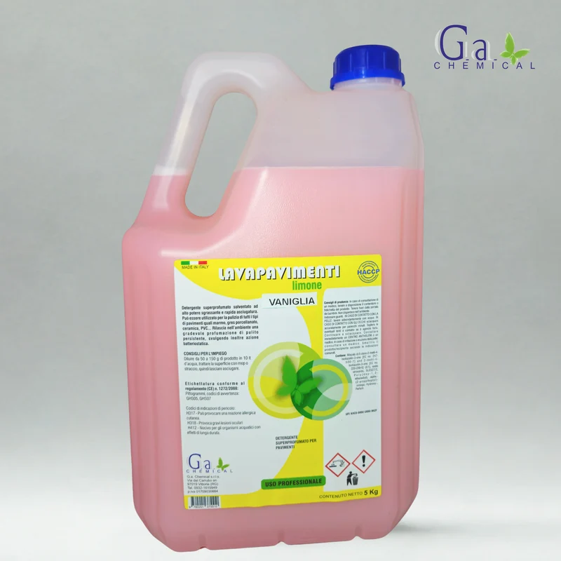 LAVAPAVIMENTI PROFUMATO - Detergente sgrassante per pavimenti - 5kg