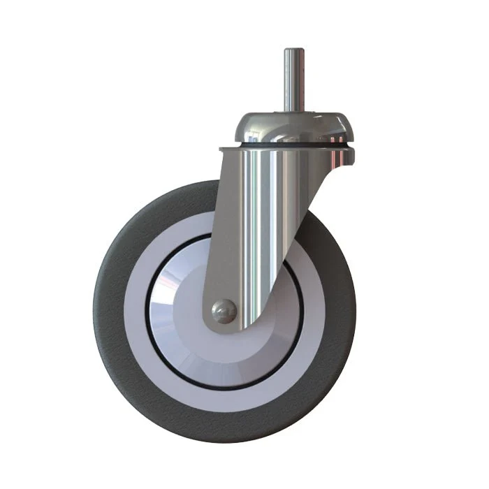 Ruota del carrello di taski - ruota standard, standard per il carrello Taski, sterzabile, 125 mm | Pacchetto (1 pezzo)