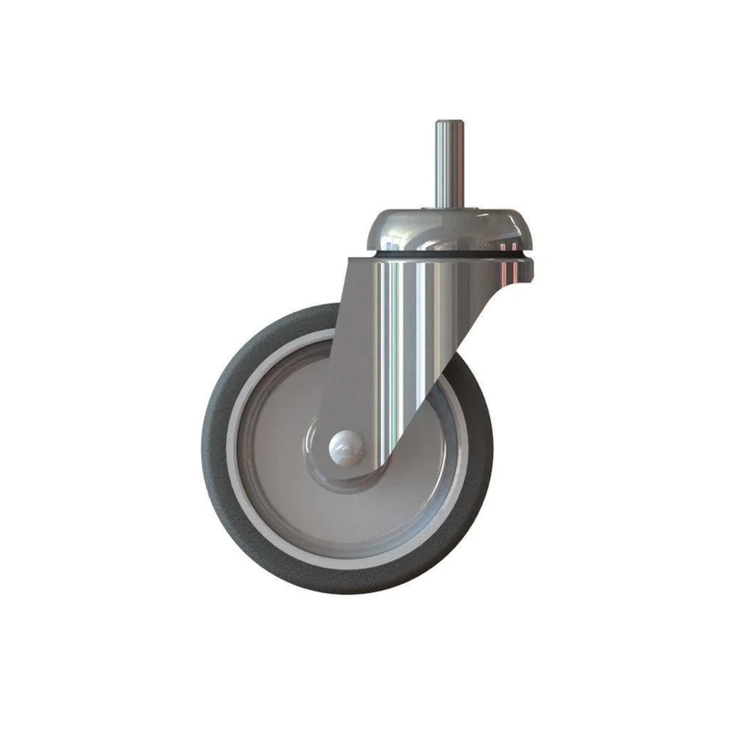Ruota del carrello taski 100mm, ruota per il carrello di taski, sterzabile, 100mm | Pacchetto (1 pezzo)