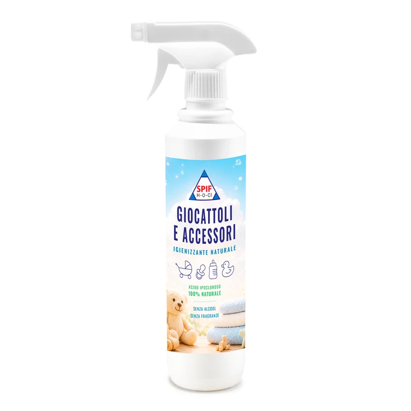 SPIF HOCl Giocattoli e Accessori - Igienizzante Naturale con Acido Ipocloroso 500ml