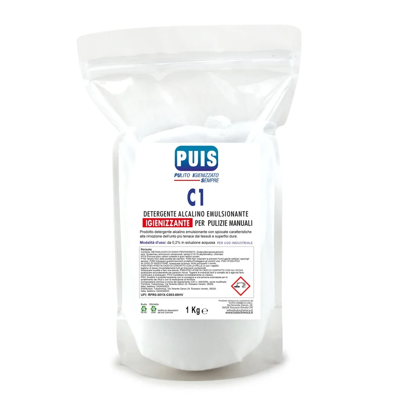 Puis C1 Detergente per Caseifici Igienizzante