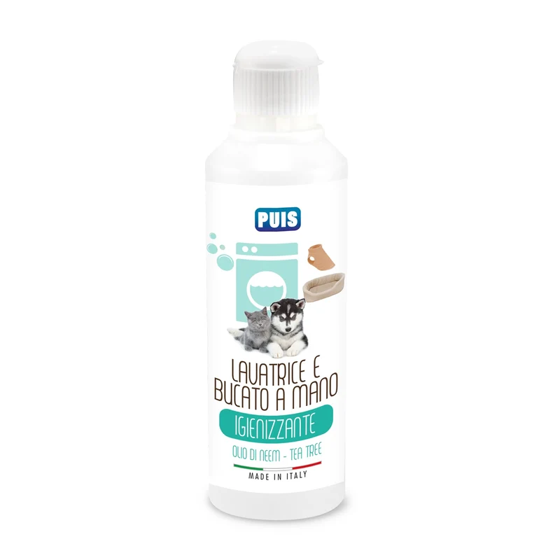 Puis Detersivo lavatrice e a mano indumenti animali Neem e Tea tree