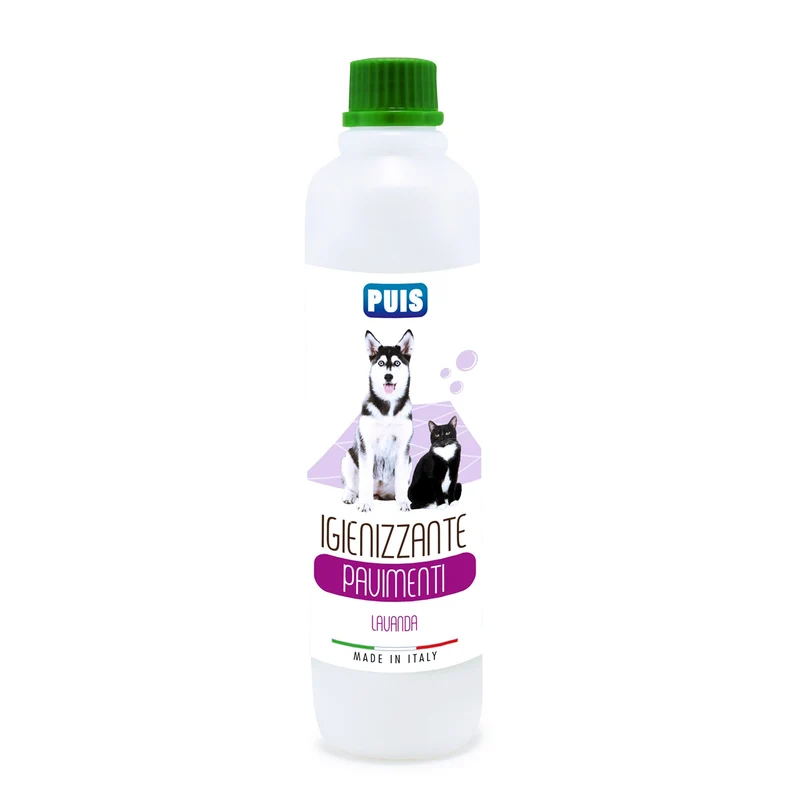 Puis Detergente Igienizzante Pavimenti - Per Animali Domestici, Elimina i Cattivi Odori - Profumo Lavanda