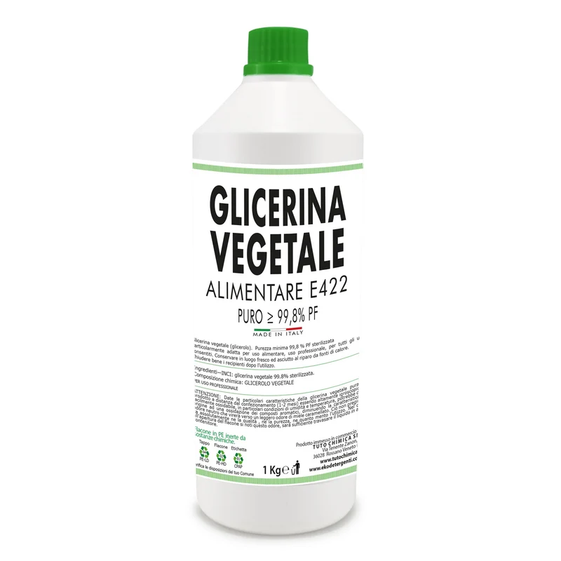 Glicerina vegetale alimentare E422