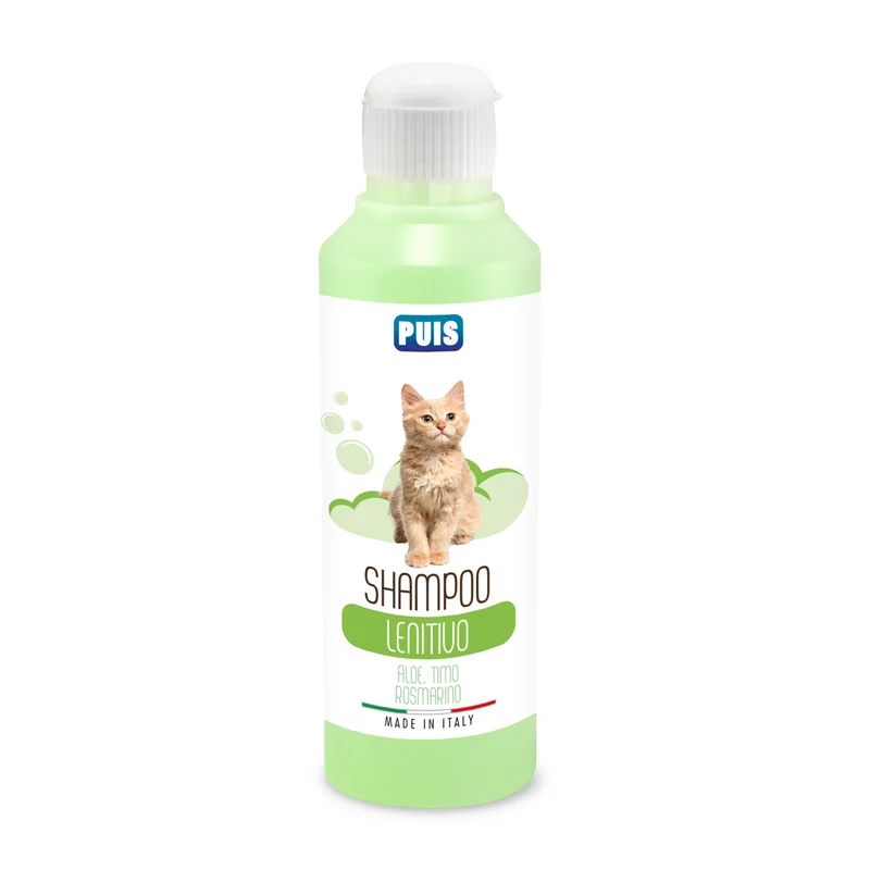 Puis Shampoo Gatto Lenitivo, Aloe Timo e Rosmarino