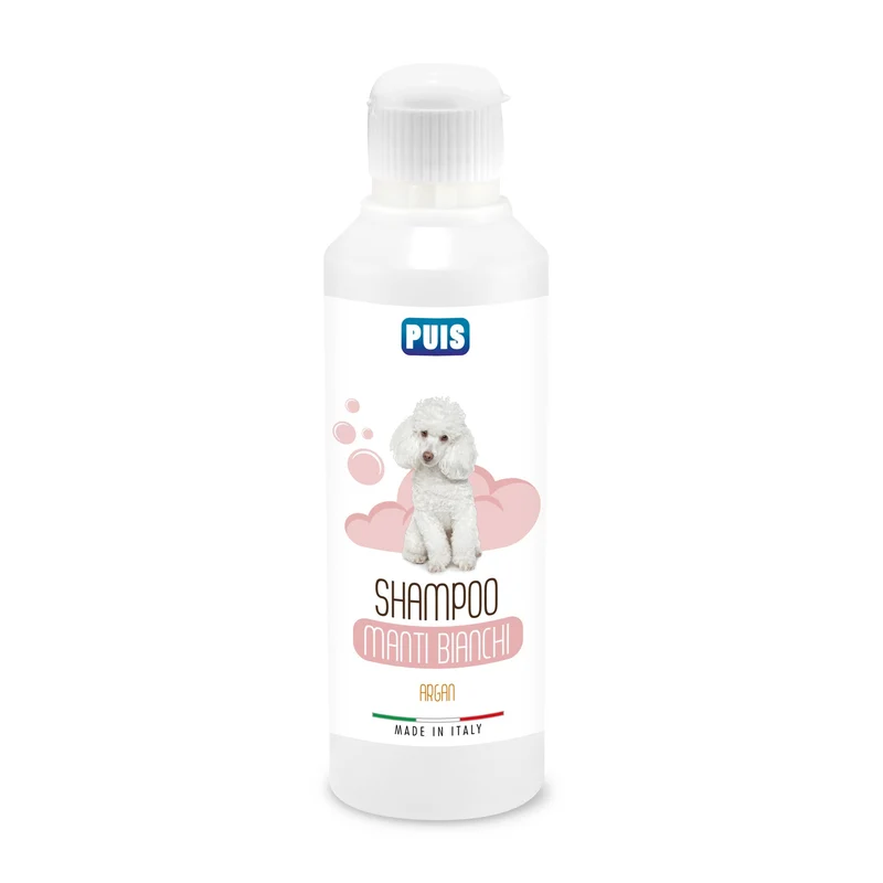 Puis Shampoo Cani Pelo Bianco Argan Ipoallergenico