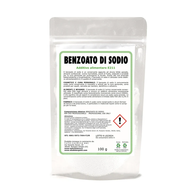 Benzoato di Sodio 100g