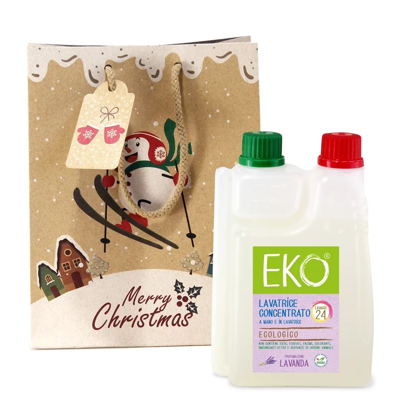 Eko detersivo ecologico lavatrice e bucato a mano Idea Regalo
