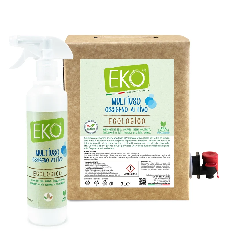 Bag in Box Kit Eko multiuso all’ossigeno attivo ecologico