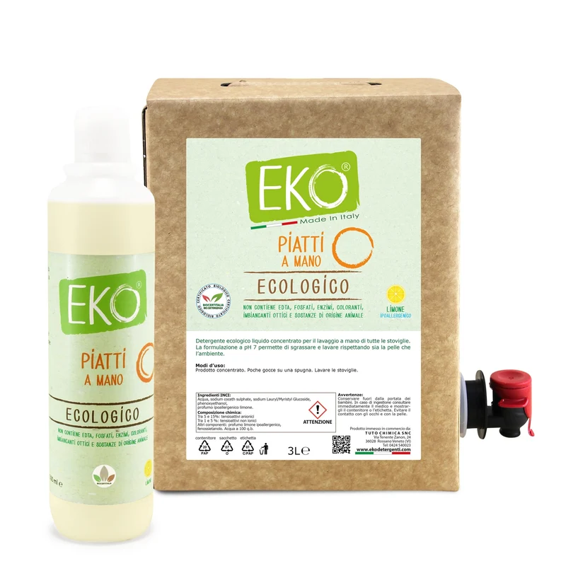 Bag in Box Kit Eko detersivo piatti ecologico