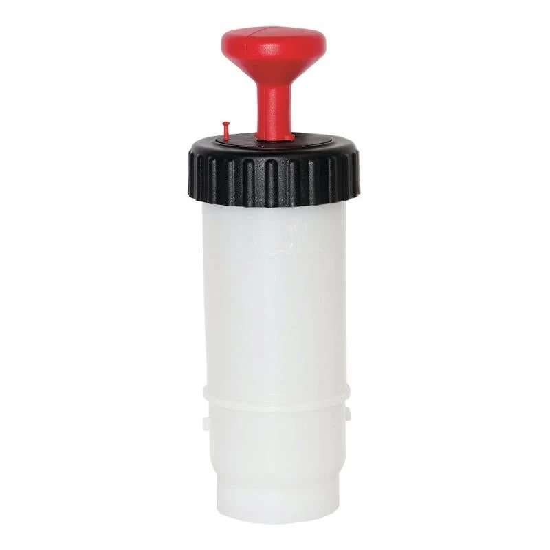 Taski versaplus 2,0 bottiglia 0,6 l di rosso, bottiglia di pressione 600 ml, per taski versaplus 2.0 | Pacchetto (1 pezzo)