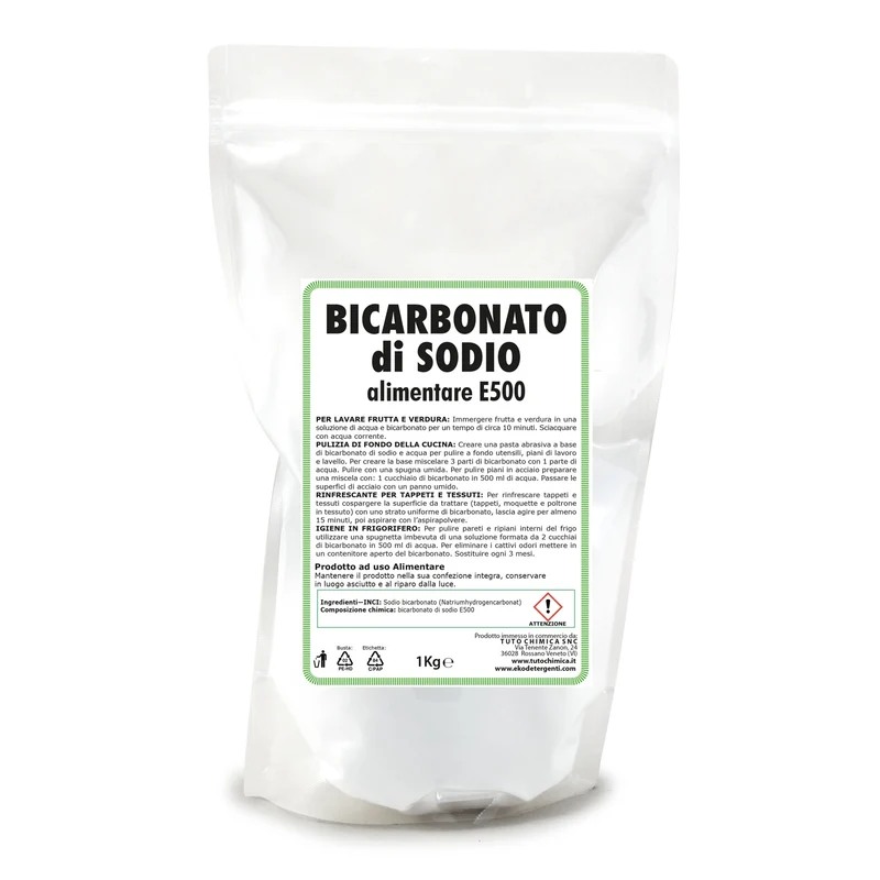 Bicarbonato di sodio a uso alimentare 1Kg