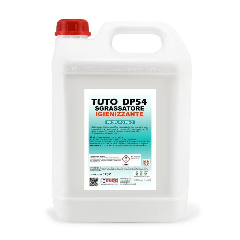 Tuto dp 54 sgrassatore igienizzante 5Kg