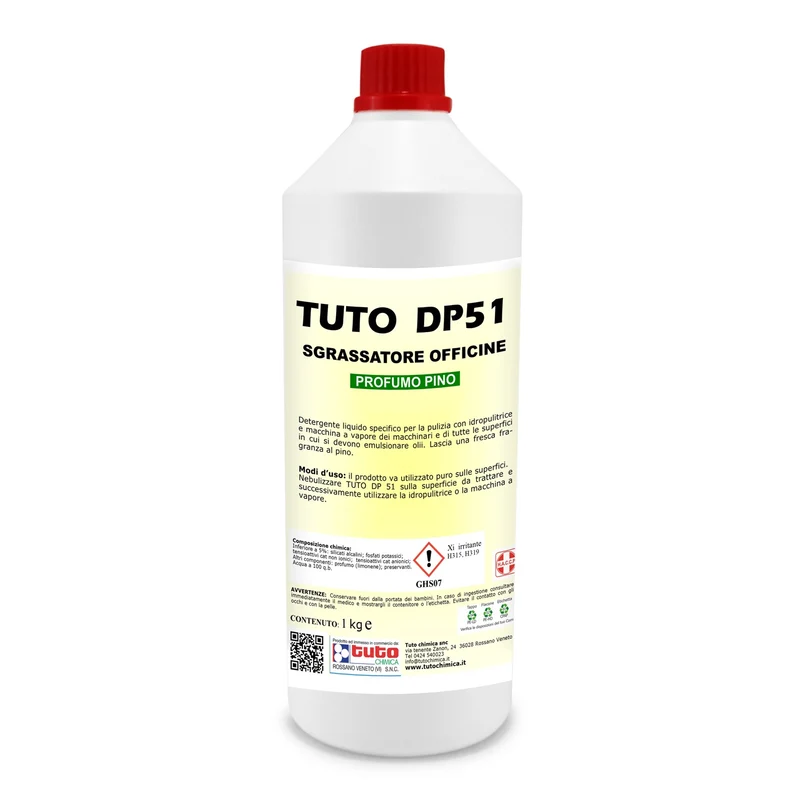 Tuto dp 51 sgrassatore per officine e torni