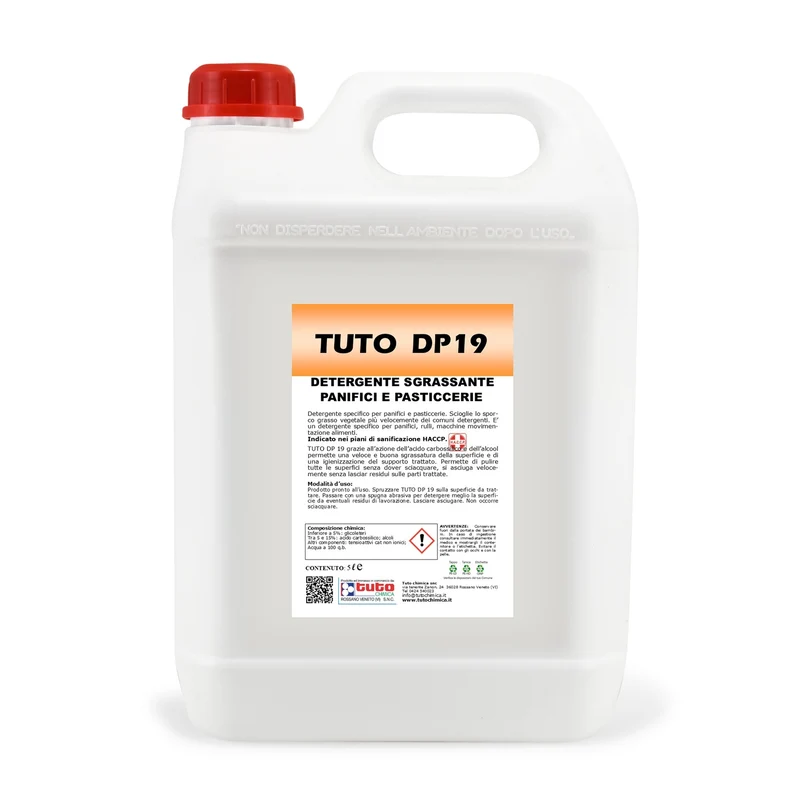Tuto dp 19 detergente per panifici