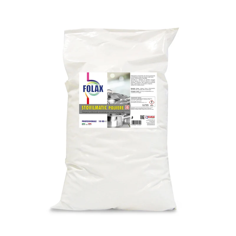 Folax stovilmatic polvere detergente professionale lavastoviglie pentolame 10kg