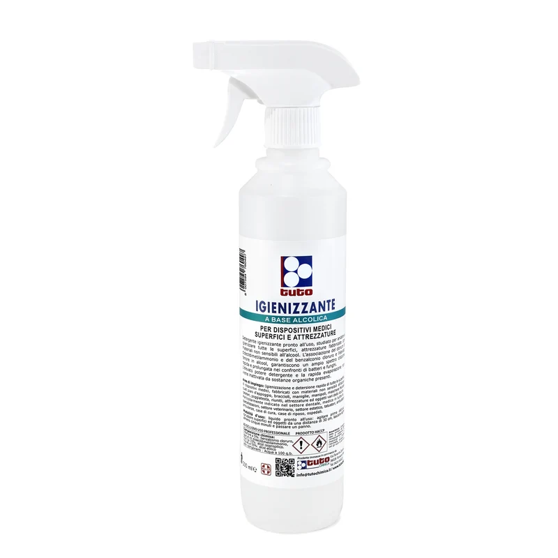 Igienizzante per strumenti medici e attrezzature 500ml