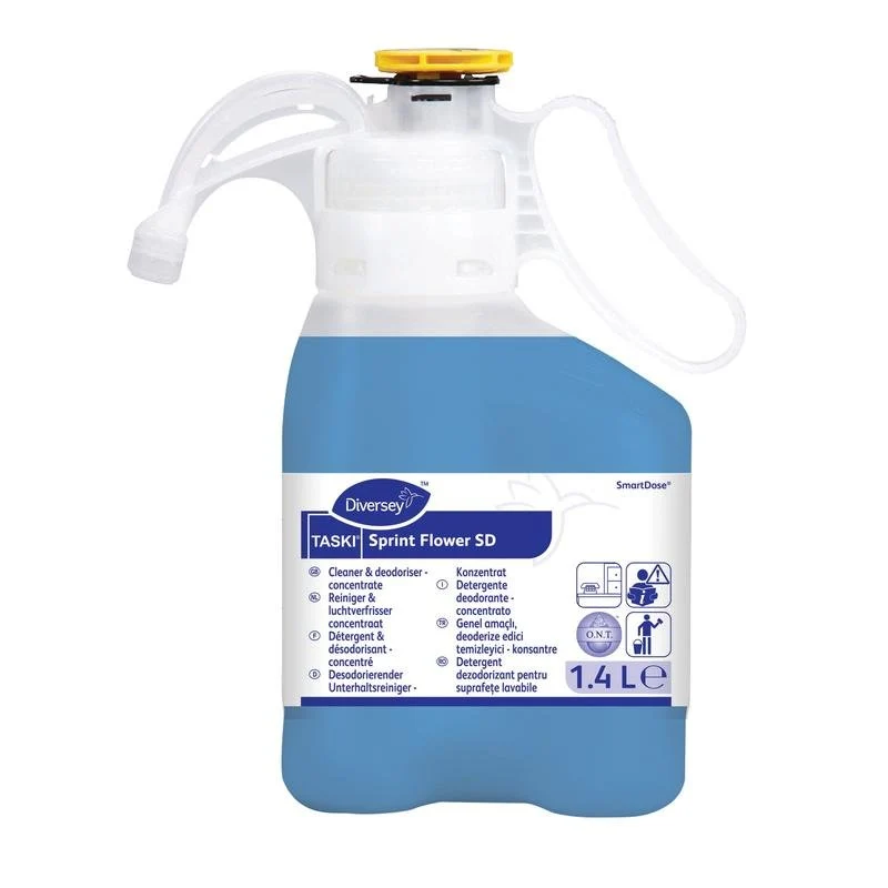 Taski Sprint Flower SD, detergente per manutenzione desodorante | CAN (1400 ml)