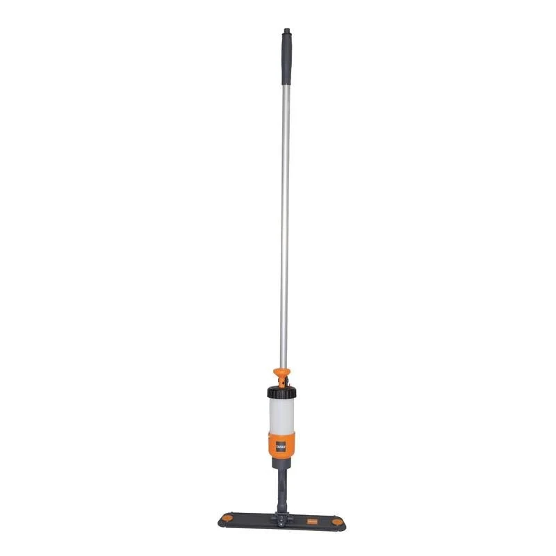 Taski versaplus 2.0 dispositivo spraymopp 40 cm, sistema di mop spray versatile, 40 cm, inclusi supporto in velcro e bottiglia di pressione con pompa arancione | Pacchetto (1 pezzo)
