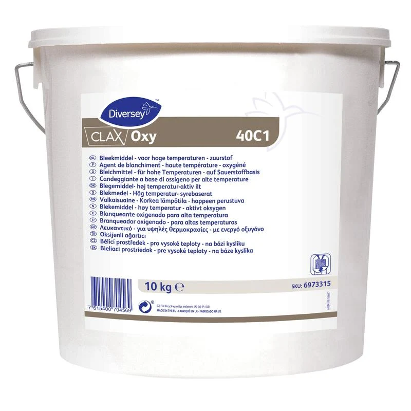 Clax Oxy 40c1, Bleach di ossigeno | Secchio (10 kg)