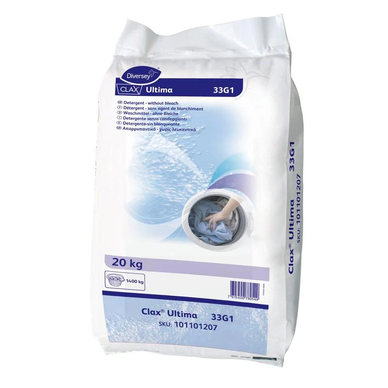 Clax Ultima 33G1, fronte enzimatico e detergente colorato | Sack (20 kg)