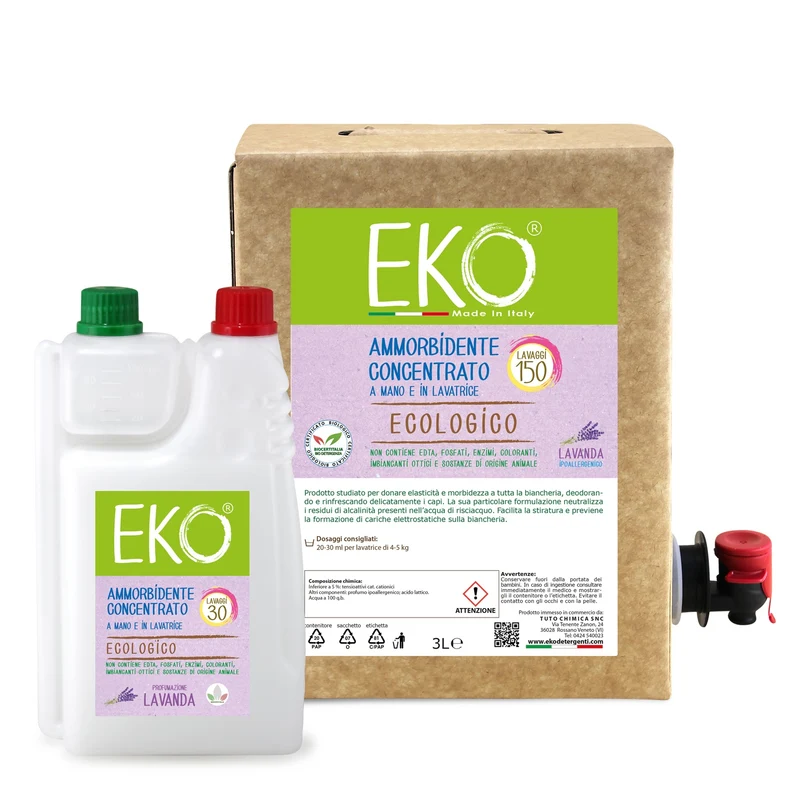 Bag in Box Kit Eko ammorbidente ecologico liquido