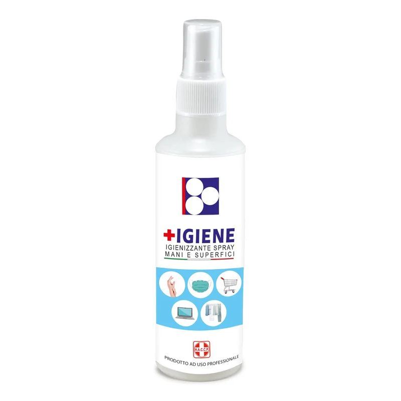 più igiene spray Igienizzante alcolico mani e superfici