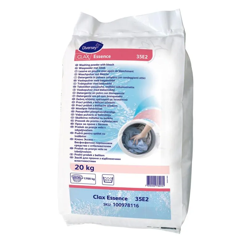 Clax Essence 35E2, detergente completo, fosfato senza acqua centrale | Sack (20 kg)