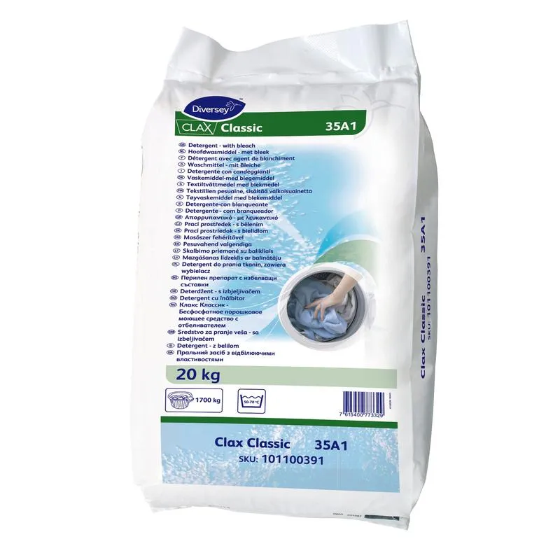 Clax Classic 35A1, detergente completo, per acqua morbida a media | Sack (20 kg)