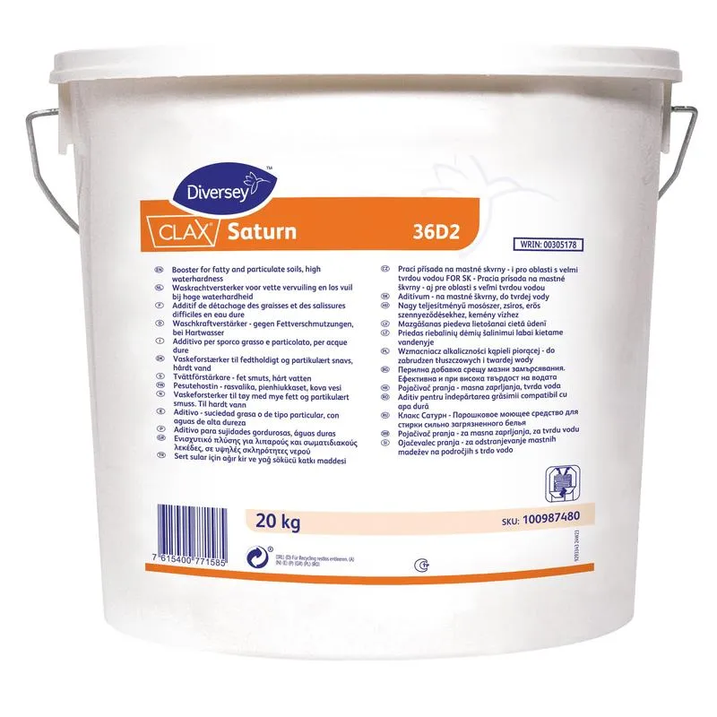 Clax Saturno 12G1, detergente speciale per abiti da lavoro fortemente sporchi | Sack (20 kg)