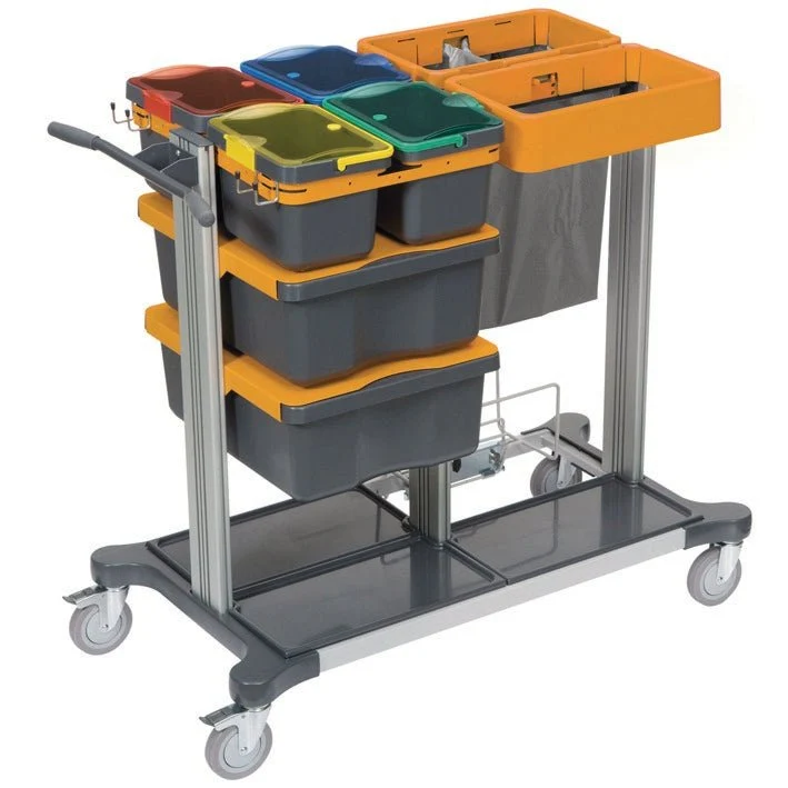 Taski Midi chiuso per Jonmaster, la soluzione di grande sistema con cassetti chiusi. Utilizimente utilizzabili per i tessuti di pulizia pre -mistero. | Pacchetto (1 pezzo)