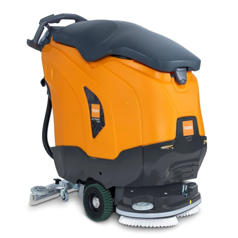 Taski Ultimaxx 1900 DD55 Performance BMS 13A EBU, aspirazione di macerie con un trazione ruota, serbatoio da 42 litri e doppio disco da 55 cm | Pacchetto (1 pezzo)
