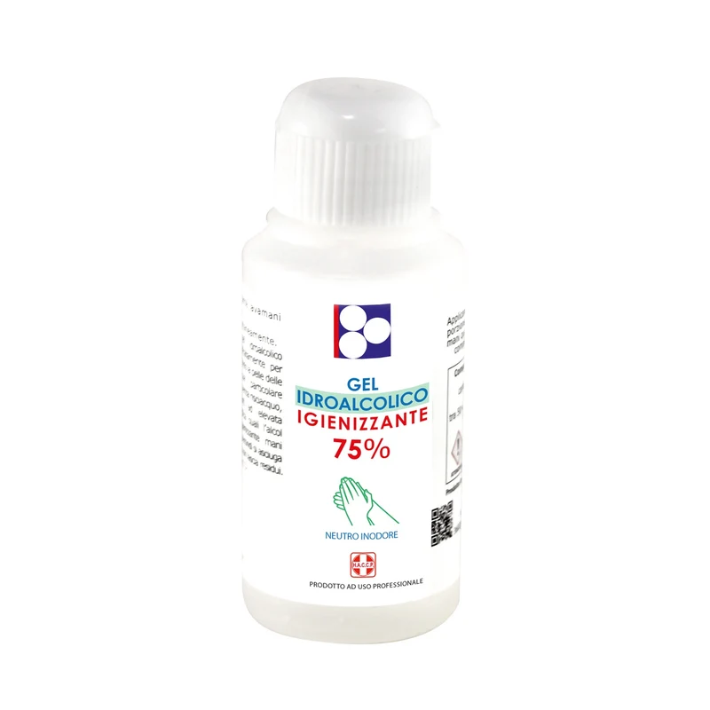 Gel igienizzante mani alcool 75%