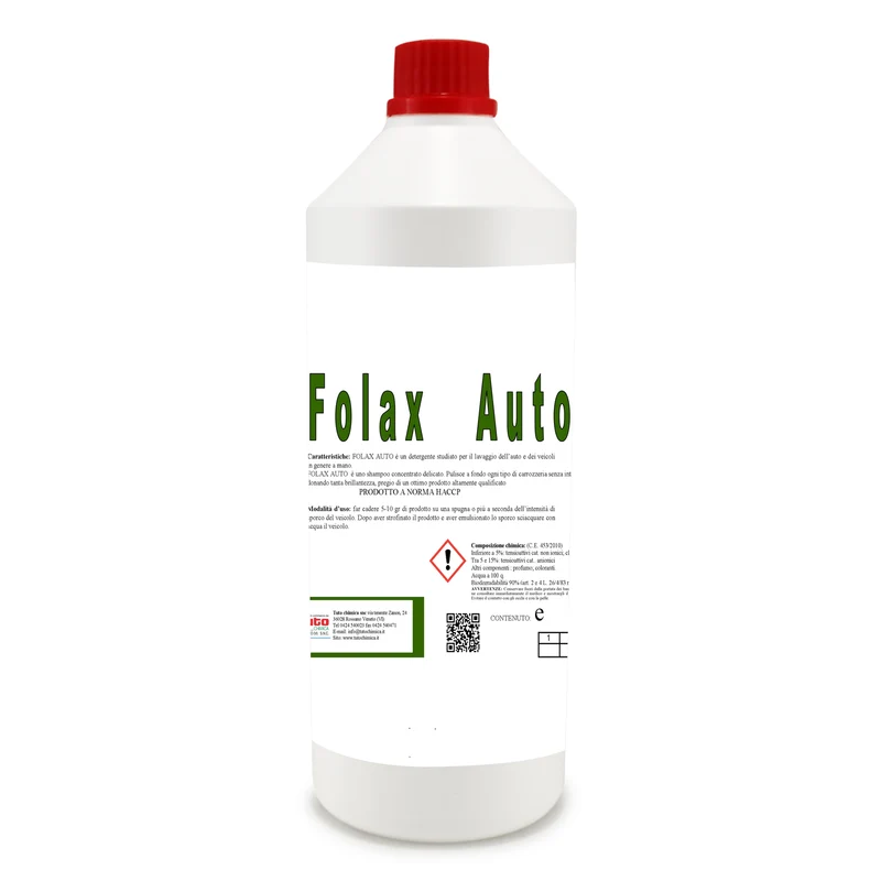 Folax auto shampoo per auto professionale
