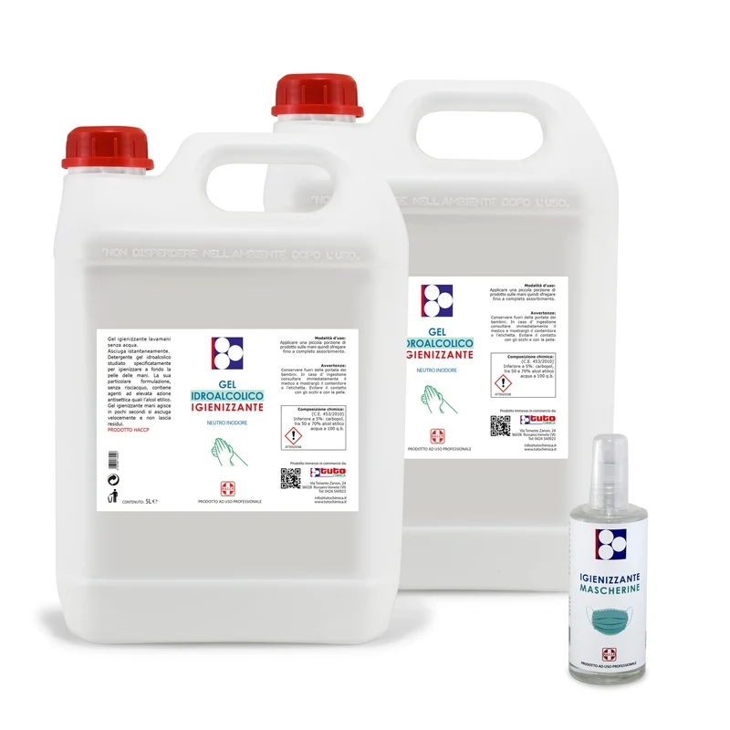 Promo gel mani Igienizzante 2 taniche da 5l