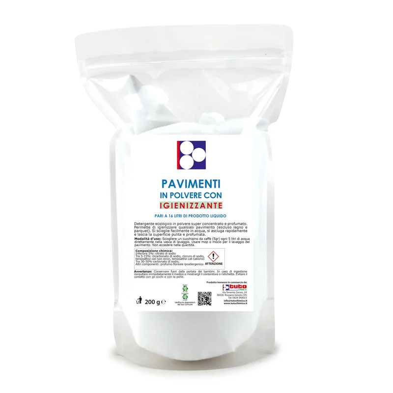 Pavimenti igienizzante in polvere 200gr
