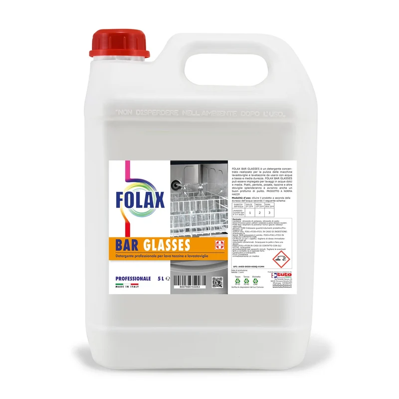 Folax bar glasses detergente lavastoviglie