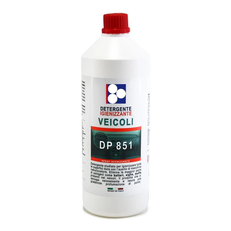Dp 851 igienizzante per veicoli