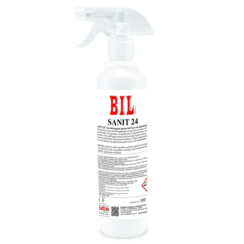 Bil sanit 24 sgrassatore igienizzante superfici