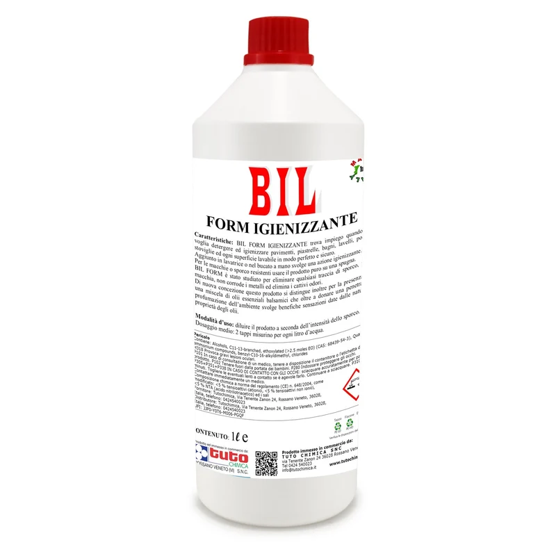 Bil form detergente igienizzante