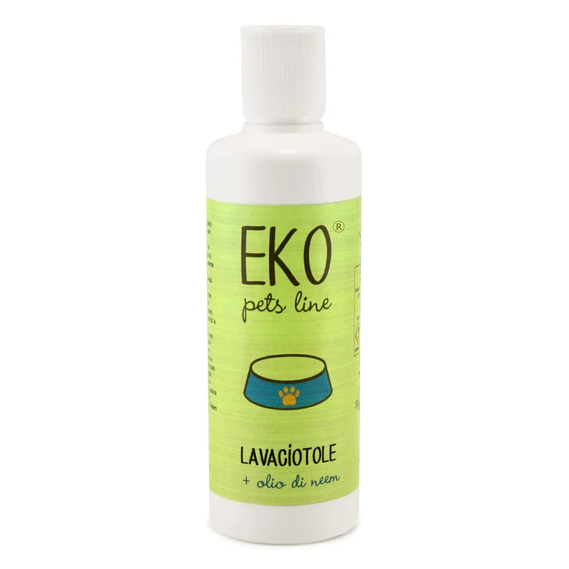 Eko detergente lava ciotole arricchito all’olio di neem salvia e rosmarino